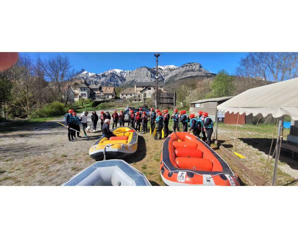 Rafting pour la journée aller-retour