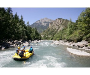 Familie raftingpakket Ubaye