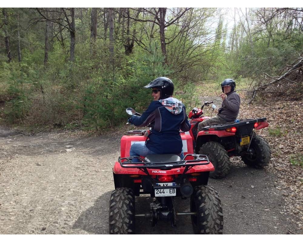 1 uur Quad rijden in Gap