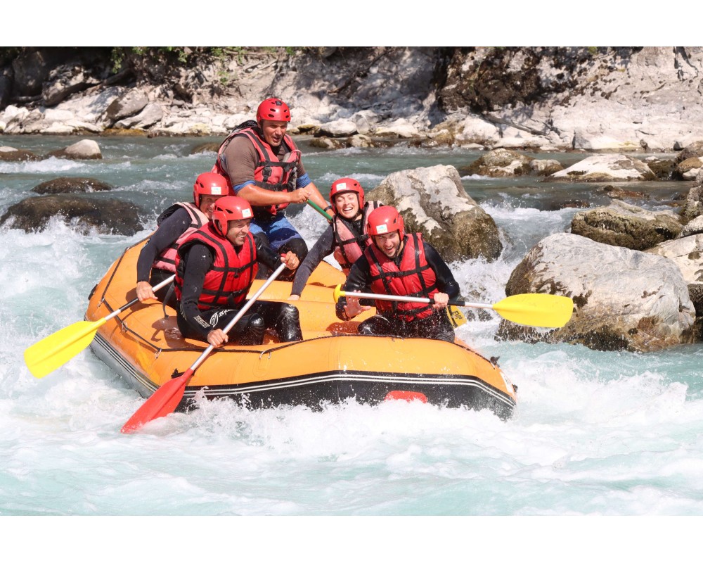 Rafting integrale tocht Durance